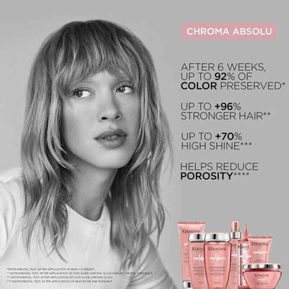 Kérastase Chroma Absolu Hair Mask For Coloured Hair, professional haircare for coloured hair, colour protecting haircare, 