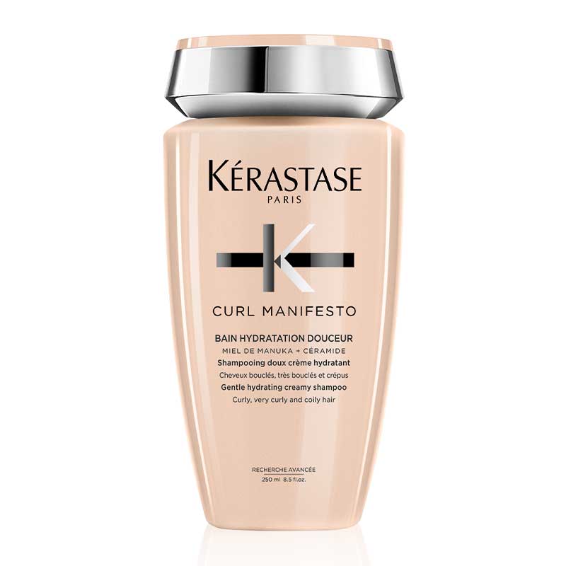 Kérastase Curl Manifesto Shampoo for curly, very curly, and coily hair, natural curl pattern, dry curly hair