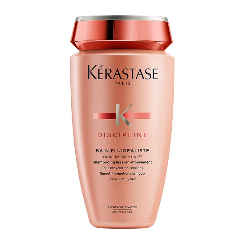 Kérastase, Discipline Range, Bain Fluidealiste Smooth-In-Motion Shampoo, Smoothing hair treatment, anti-frizz Shampoo, Fine to normal hair, Unruly hair