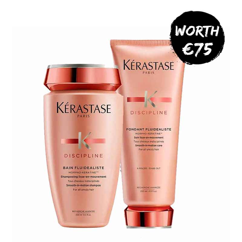 Kérastase Discipline Smoothing Shampoo & Conditioner, haircare for frizzy hair, professional haircare