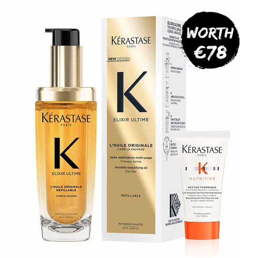 Kérastase Elixir Ultime Hair Oil L'Huile Originale & Mini Bundle