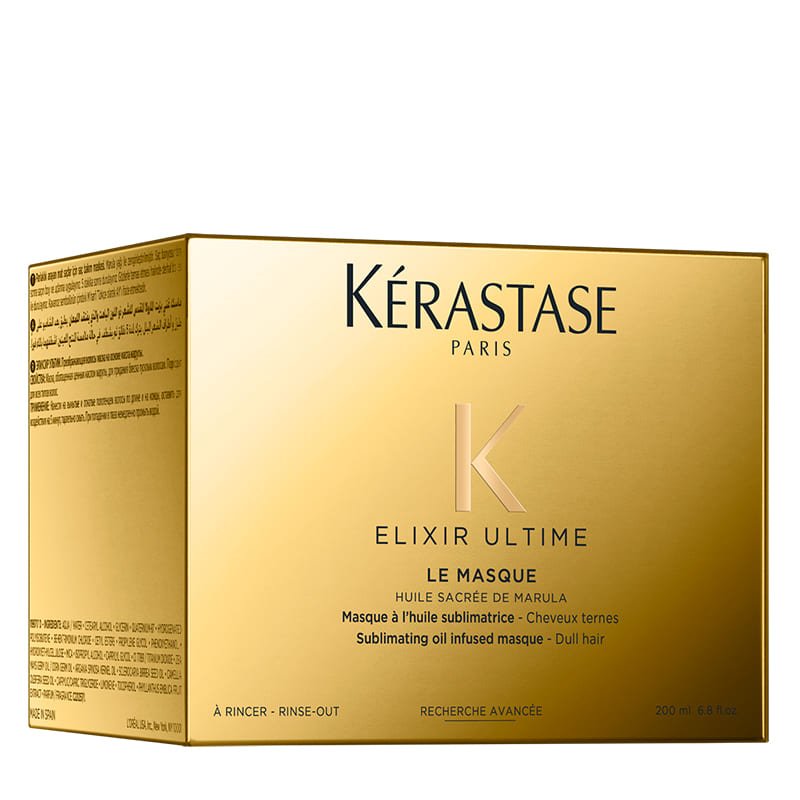 Kérastase Elixir Hair Mask, oil infused, healthy shiney, vibrant hair, hair mask