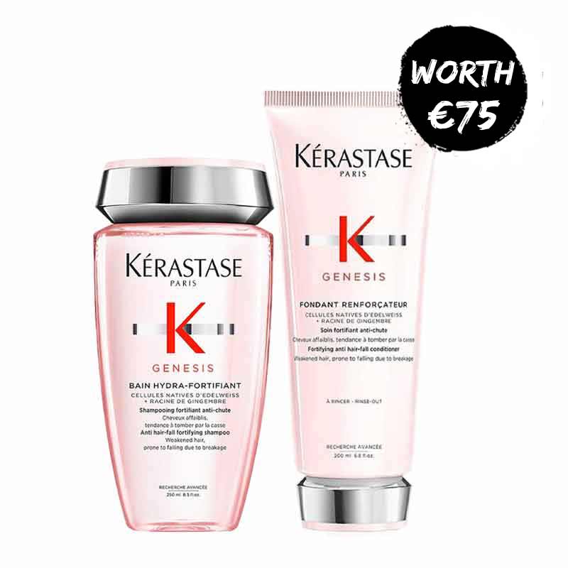 Kérastase Genesis Hydra Shampoo & Conditioner Duo for Normal to Oily Hair, anti hair-fall shampoo