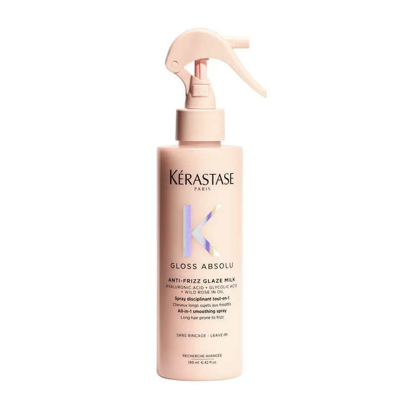 Kérastase Gloss Absolu Anti-Frizz Leave In Smoothing Spray, Kérastase styling products, haircare for frizzy hair