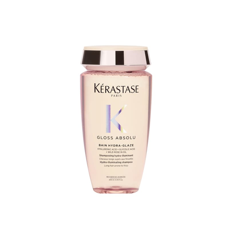 Kérastase Gloss Absolu Hydra-Glaze Hydrating Shampoo For Long Frizzy Hair, professional haircare for long hair