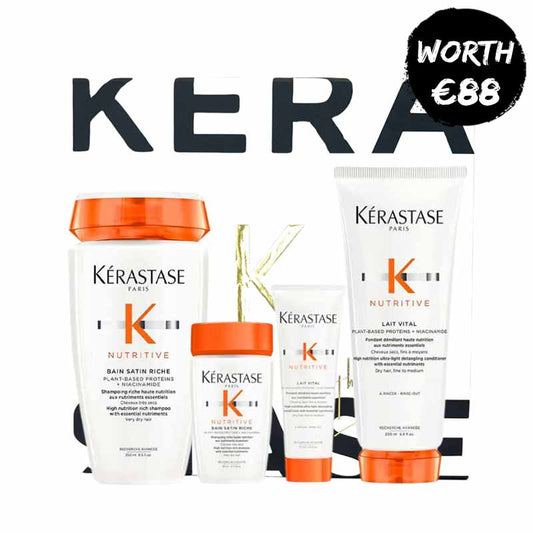 Kérastase, Kérastase Nutritive Range, shampoo for dry hair, before and after hair treatment, hair smoothing, for dry hair