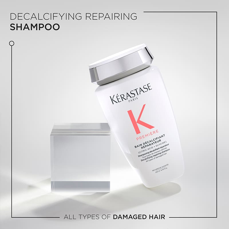 Kérastase Première Bain Décalcifiant Réparateur | Decalcifying Repairing Shampoo | Shampoo | Repairing | Strengthens | Removes Calcium | For Damaged Hair