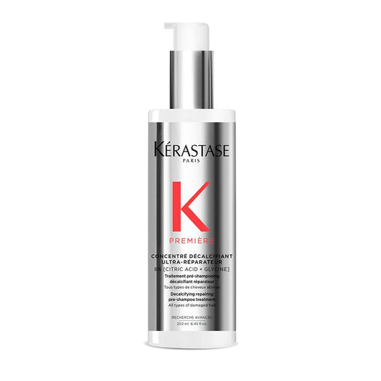 Kérastase Première Concentré Décalcifiant Ultra-Réparateur | Decalcifying Repairing Pre-Shampoo Treatment | Hair Treatment | Pre-Shampoo | Repairing | Anti-Breakage | Strengthens | Removes Calcium | Transparent Gel