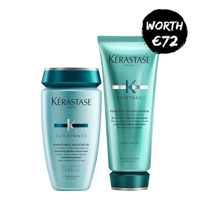 Kérastase, Kérastase Resistance Strengthening Duo For Fine To Medium Hair