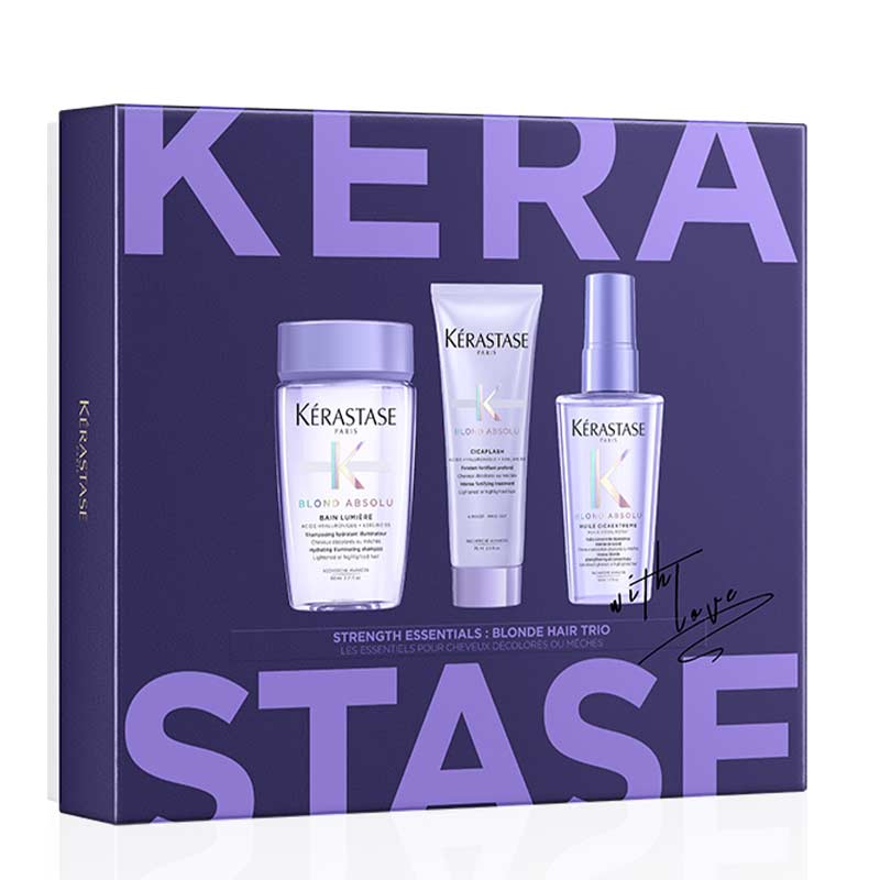 Kerastase Blonde Absolu Cica Extreme store Trio Set.