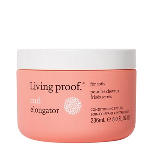 Living Proof Curl Elongator | revolutionary curl care | elongating curls | tight coils | softness | shine | zero frizz.