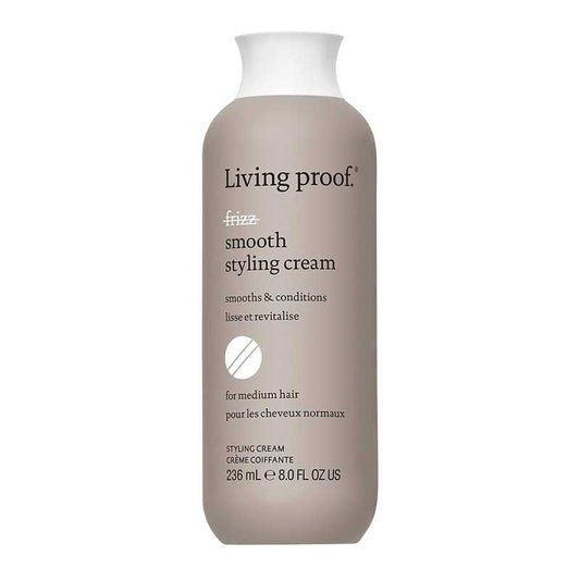 Living Proof No Frizz Smooth Styling Cream | controls frizz | conditions | long-lasting smoothness | shine | no silicone | frizz control | radiant results