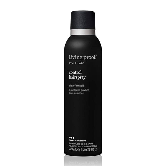 Living Proof Style|Lab Control Hairspray Firm Hold | all-day hold | hair confidence | touchable hold | radiant shine | style.