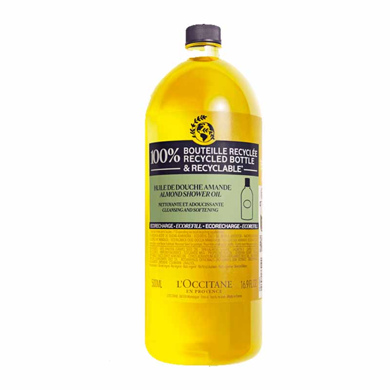 L'OCCITANE, L'OCCITANE Almond Shower Oil, L'OCCITANE Almond Shower Oil 500ml Refill Bottle