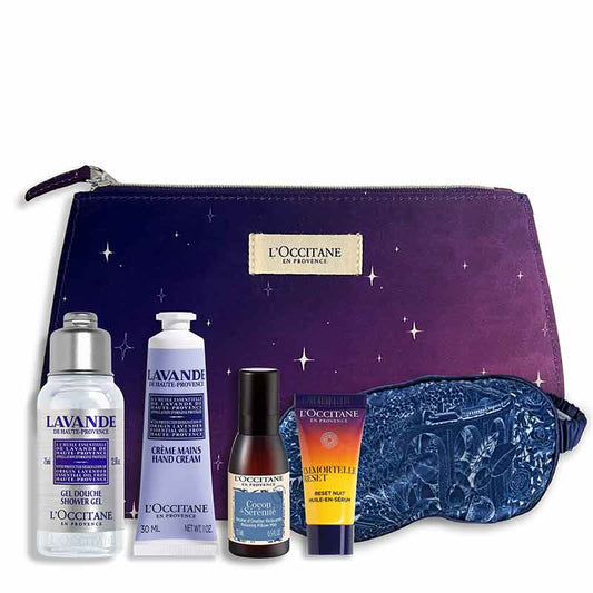 L'OCCITANE Beauty Sleep Collection, Lavender Shower Gel, Body Care, L'Occitane gift set