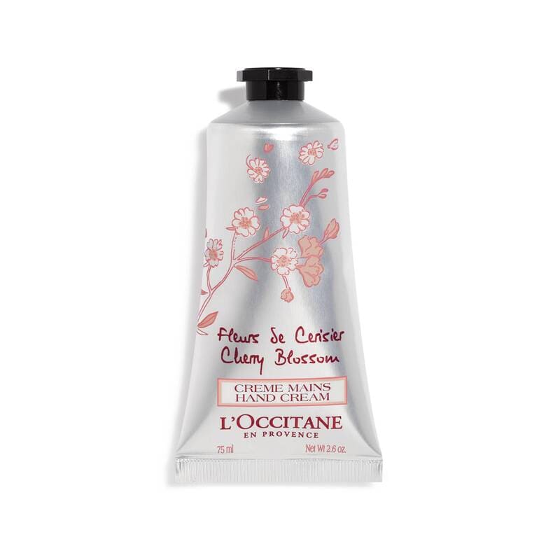 L'Occitane Cherry Blossom Hand Cream, non-greasy hand cream, dry hands