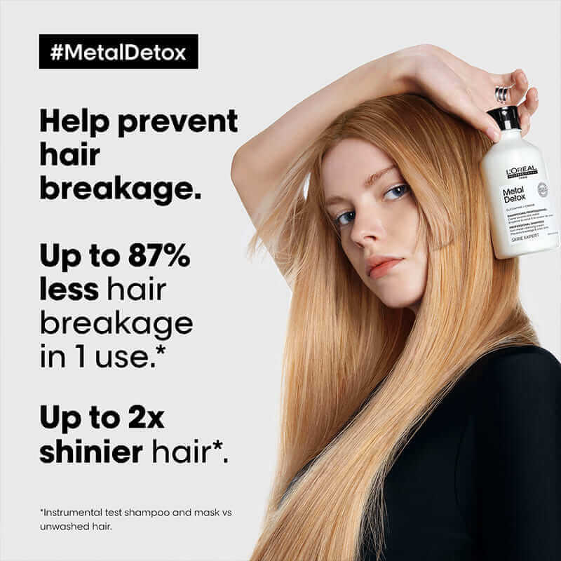 Shampoo for hair breakage - Metal detox shampoo for shiny hair