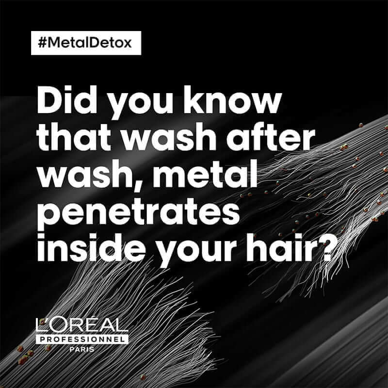 L’Oréal Professionnel Metal Detox  Shampoo - detoxifies and brightens 