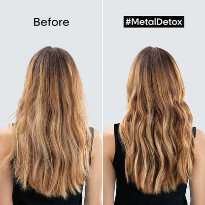 Metal Detox shampoo helps prevent breakage