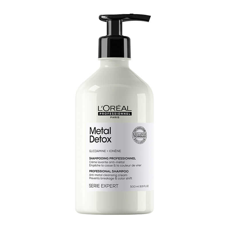 L’Oréal Professionnel Metal Detox Anti-Metal Cleansing Cream Shampoo - removes water-induced copper deposits 