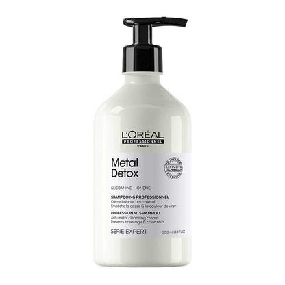 L’Oréal Professionnel Metal Detox Anti-Metal Cleansing Cream Shampoo - removes water-induced copper deposits 