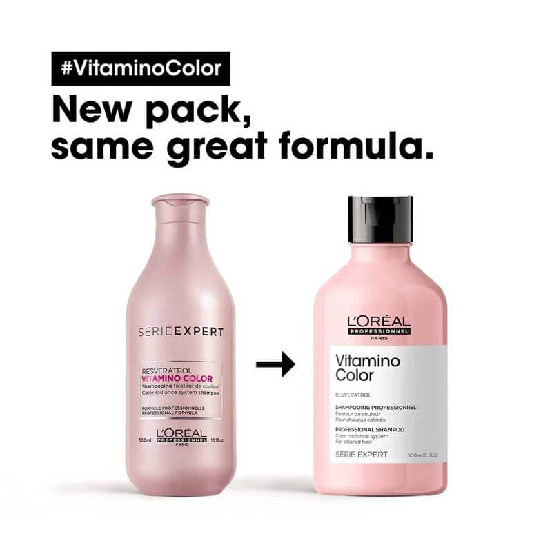 L'Oreal Professionnel Vitamino Color Professional Shampoo | salon hair color protection shampoo