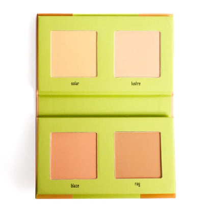 Made By Mitchell Eyelights Brightening Powder Palette | Illuminate under-eye area | Brighten and minimize darkness | SUNLIGHT