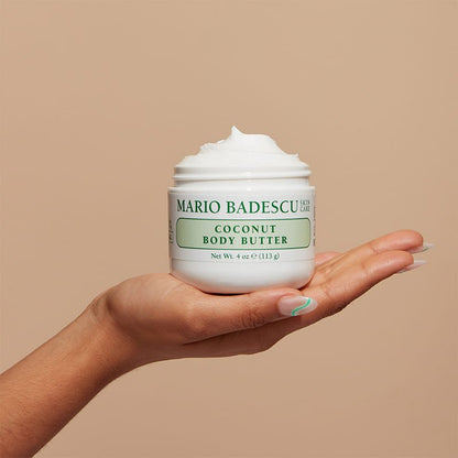 Mario Badescu, Mario Badescu Coconut Body Butter, shea butter, coconut oil, for dry skin, moisturising body butter