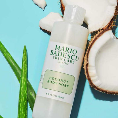 Mario Badescu, Mario Badescu Coconut Body Soap, moisturising body soap, coconut infused body wash, refreshing skin cleanser, hydrating body wash, soothing body wash, soft skin cleanser