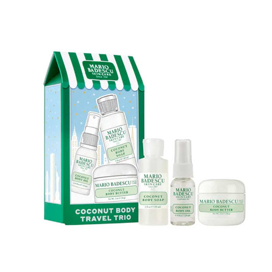 Mario Badescu, Mario Badescu Coconut Body Travel Trio Gift Set, gift set for her