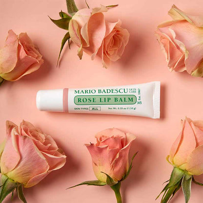 Mario Badescu, Mario Badescu Rose Lip Balm, nourishing lip balm, natural rose, deeply hydrate and protect dry lips