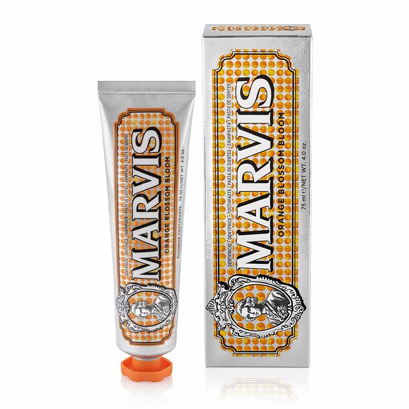 Marvis | Orange | Blossom | Bloom | Italian | toothpaste | creamy texture | oral hygiene | flavour | fashion | functionality | cleaning | protection | freshness