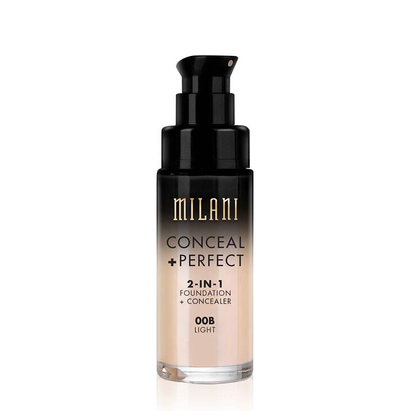 Milani 2-in-1 Foundation + Concealer | full coverage | make up base