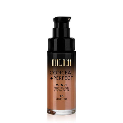 Milani 2-in-1 Foundation + Concealer | full coverage | make up base