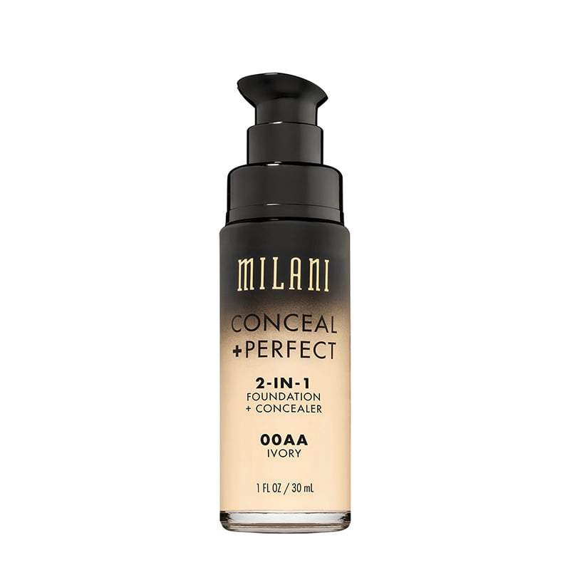 Milani 2-in-1 Foundation + Concealer | full coverage | make up base