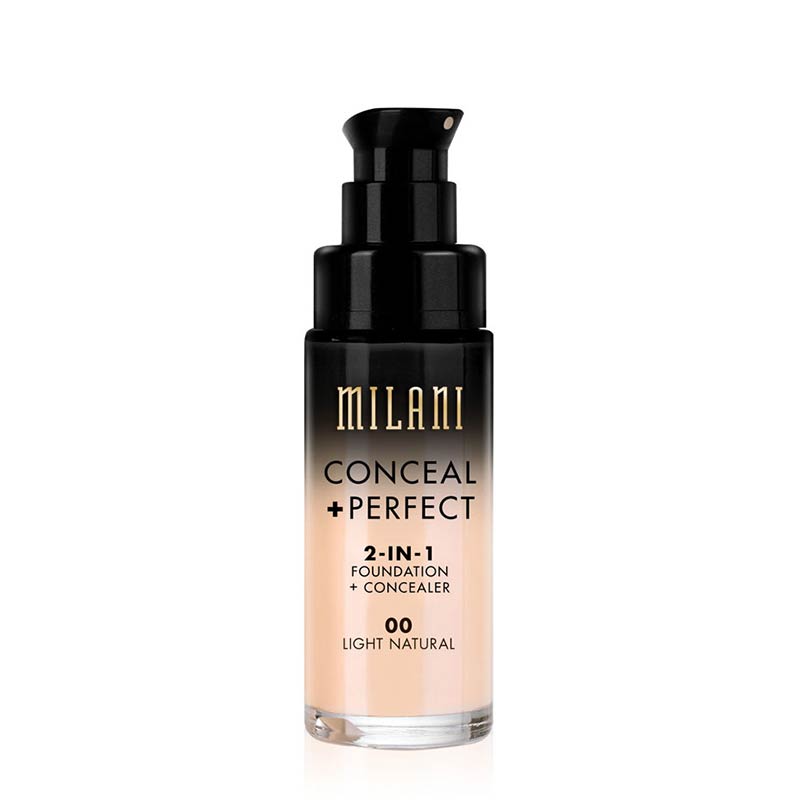 Milani 2-in-1 Foundation + Concealer | full coverage | make up base