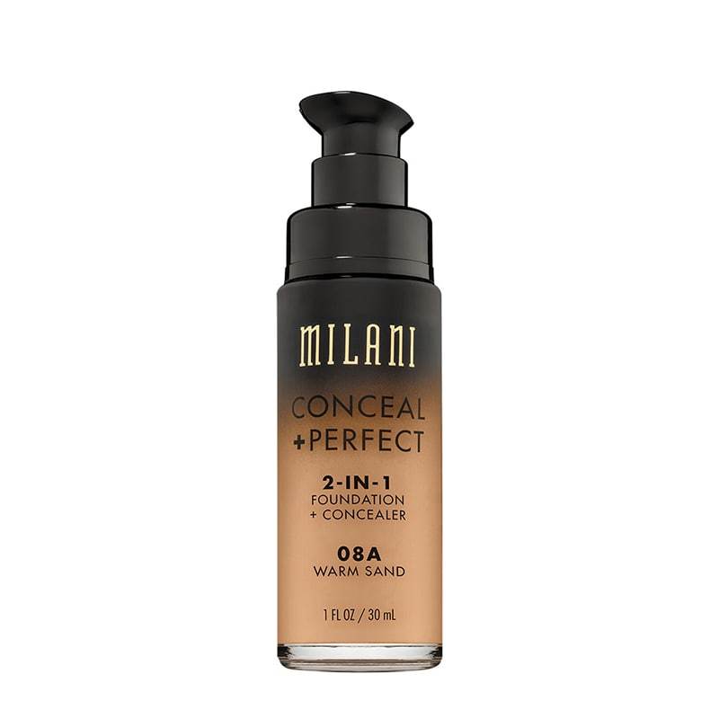 Milani 2-in-1 Foundation + Concealer | full coverage | make up base