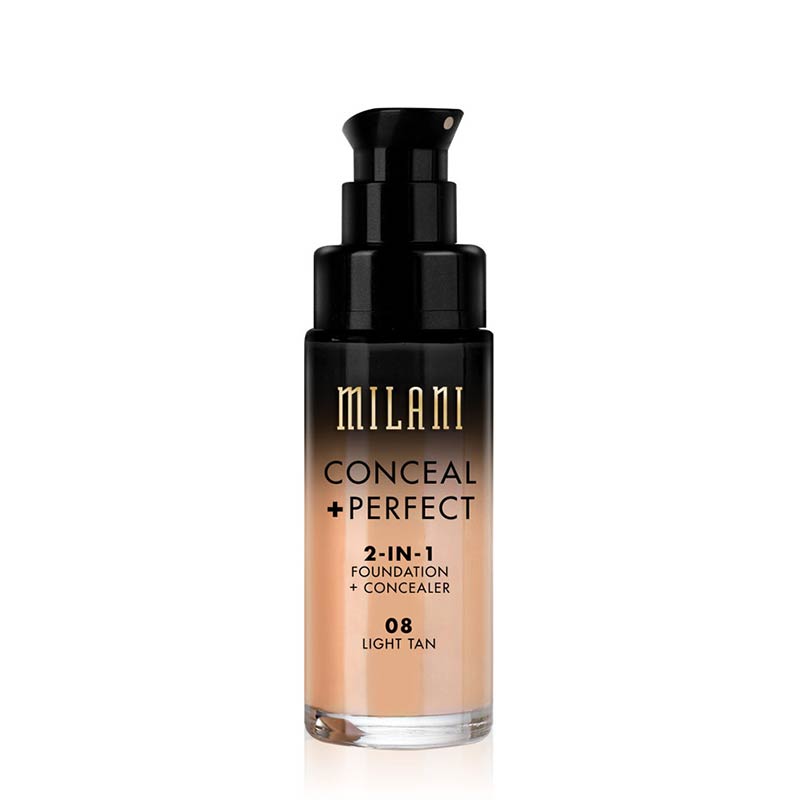 Milani 2-in-1 Foundation + Concealer | full coverage | make up base