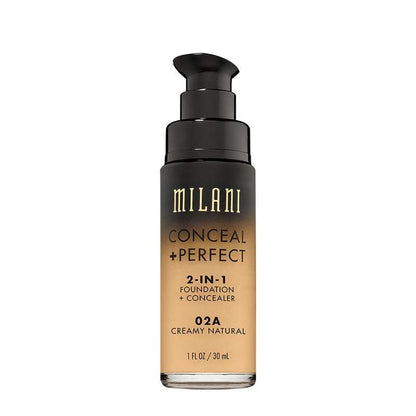 Milani 2-in-1 Foundation + Concealer | full coverage | make up base