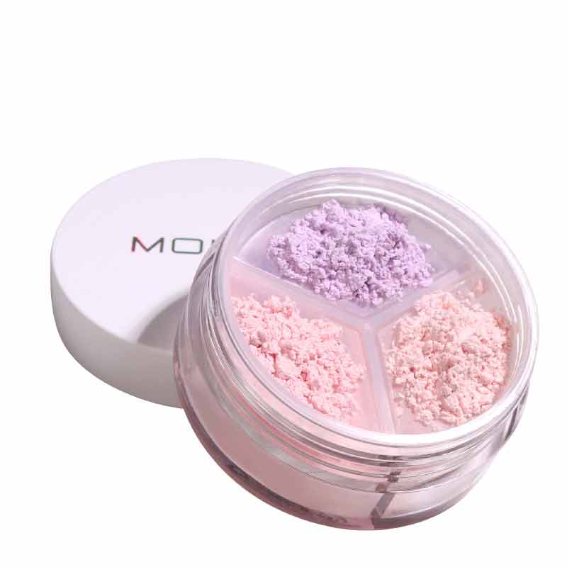 MOIRA Set & Correct Loose Setting Powder 005 rose Pink, pink setting powder