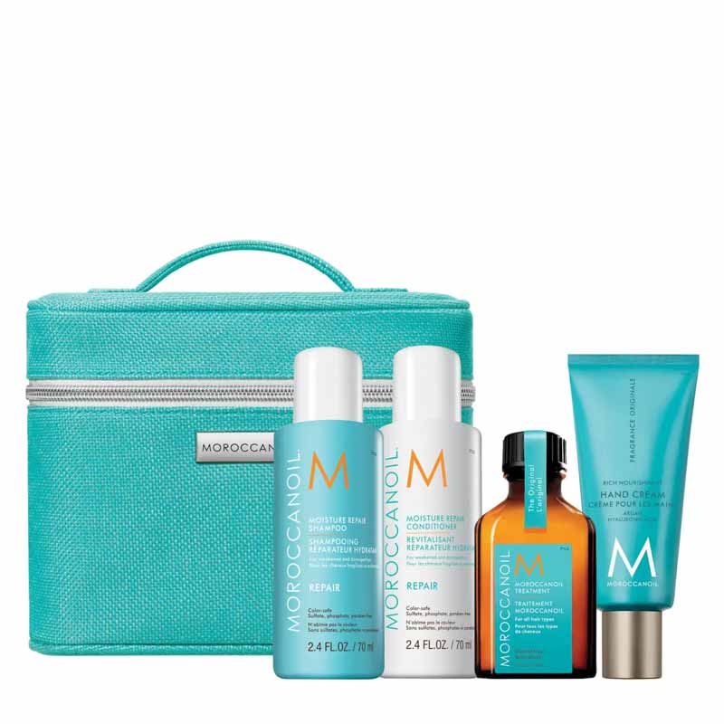 Moroccanoil Discover Repair Gift Set, haircare for damaged hair, Christmas haircare gifts