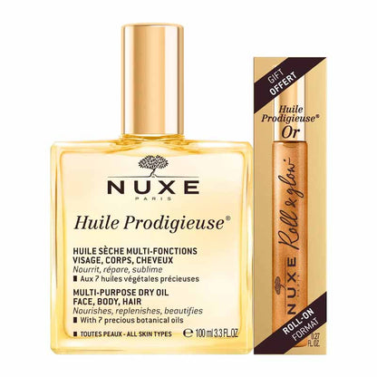 NUXE Huile Prodigieuse 100ml + HP Or Roll On Discontinued