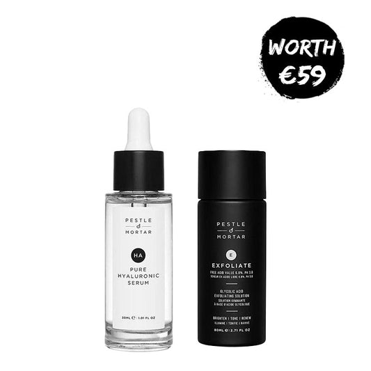 Pestle & Mortar, Pestle & Mortar Pure Hyaluronic Acid Serum, Skincare Duo