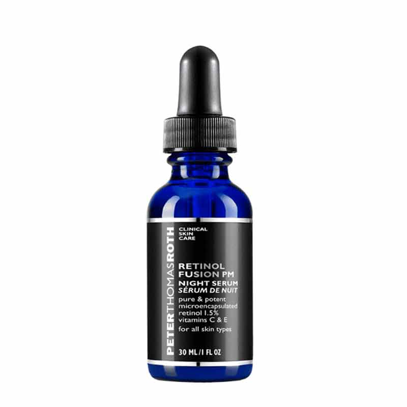 Peter Thomas Roth Retinol Fusion PM Night Serum, encapsulated retinol, retinol serum