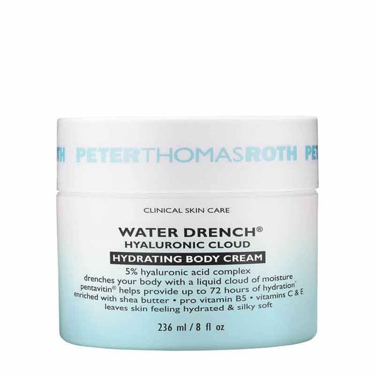 Peter Thomas Roth Water Drench Hyaluronic Cloud Body Cream, hydrating body moisturiser for dry skin