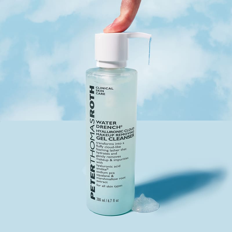 Peter Thomas Roth Water Drench Hyaluronic Cloud Gel Cleanser, Hyaluronic Acid Cleanser