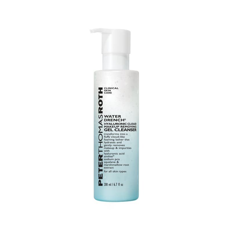 Peter Thomas Roth Water Drench Hyaluronic Cloud Makeup Removing Gel Cleanser, Peter THomas Roth Cleanser, foaming cleanser