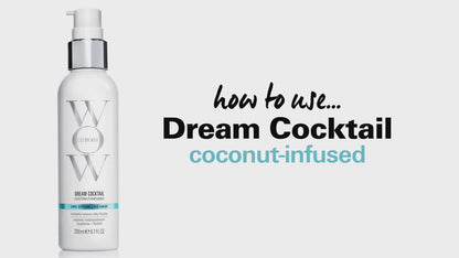 Color Wow, Color Wow Dream Cocktail Coconut Leave In Smoothing Treatment For Dry Hair, How To Use Color Wow Dream Cocktail Coconut Leave In Treatment