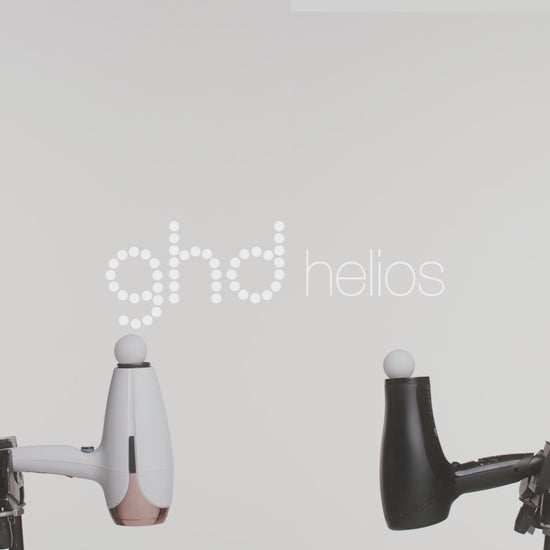 ghd, ghd Helios™ Professional Hair Dryer, ghd black hair dryer, ghd white hair dryer, cut blowdry time, precise hair drying