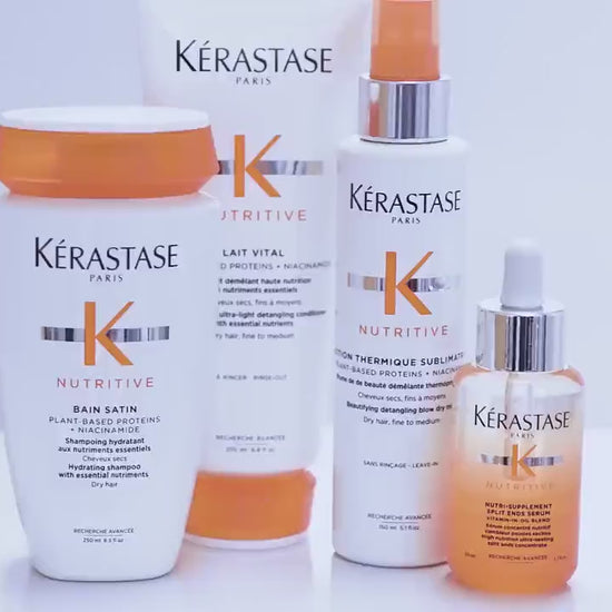 Kerastase nutritive, haircare, anti-snap, split ends serum, hair serum, detangling conditioner, haircare